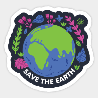 Save The Earth Sticker